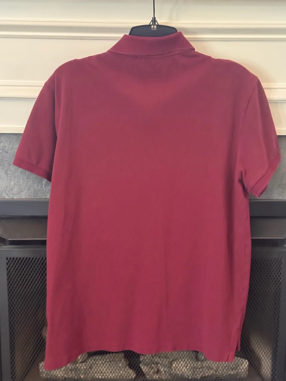 Polo Ralph Lauren Polo Custom Slim Fit Shirt Burgundy